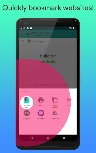 Mobile Bookmarks Screenshots