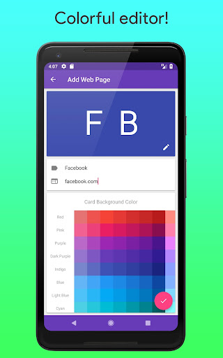Mobile Bookmarks Screenshots