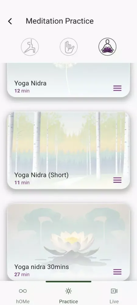 Ashtanga Yoga Home Screenshots