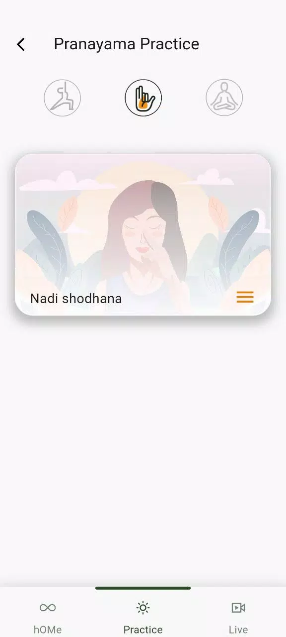 Zrzuty ekranu Ashtanga Yoga Home