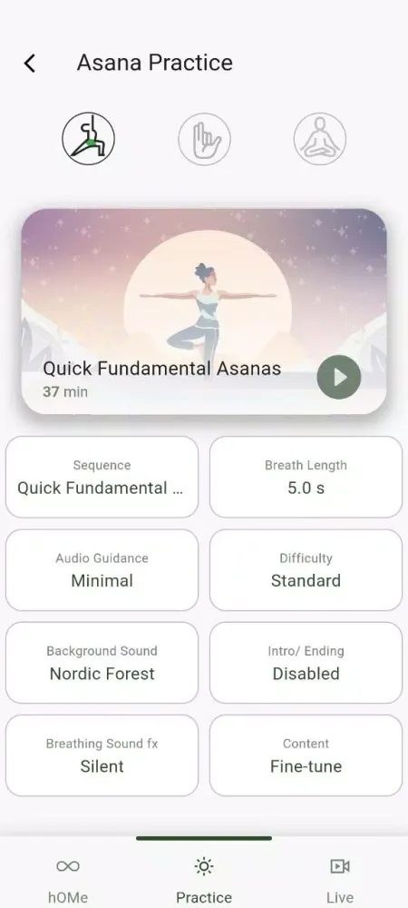 Ashtanga Yoga Home Screenshots
