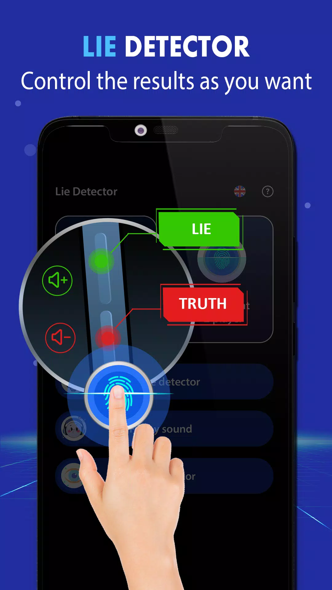Lie Detector Prank App Screenshots