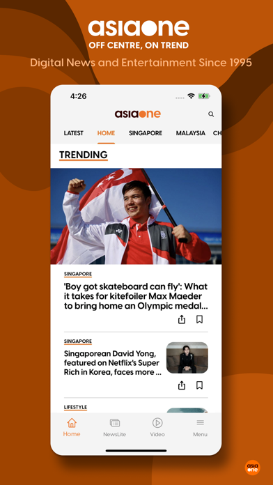 AsiaOne Screenshots