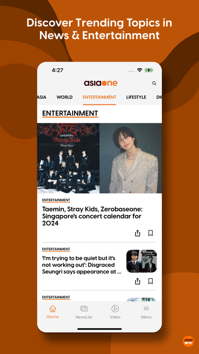 AsiaOne Screenshots