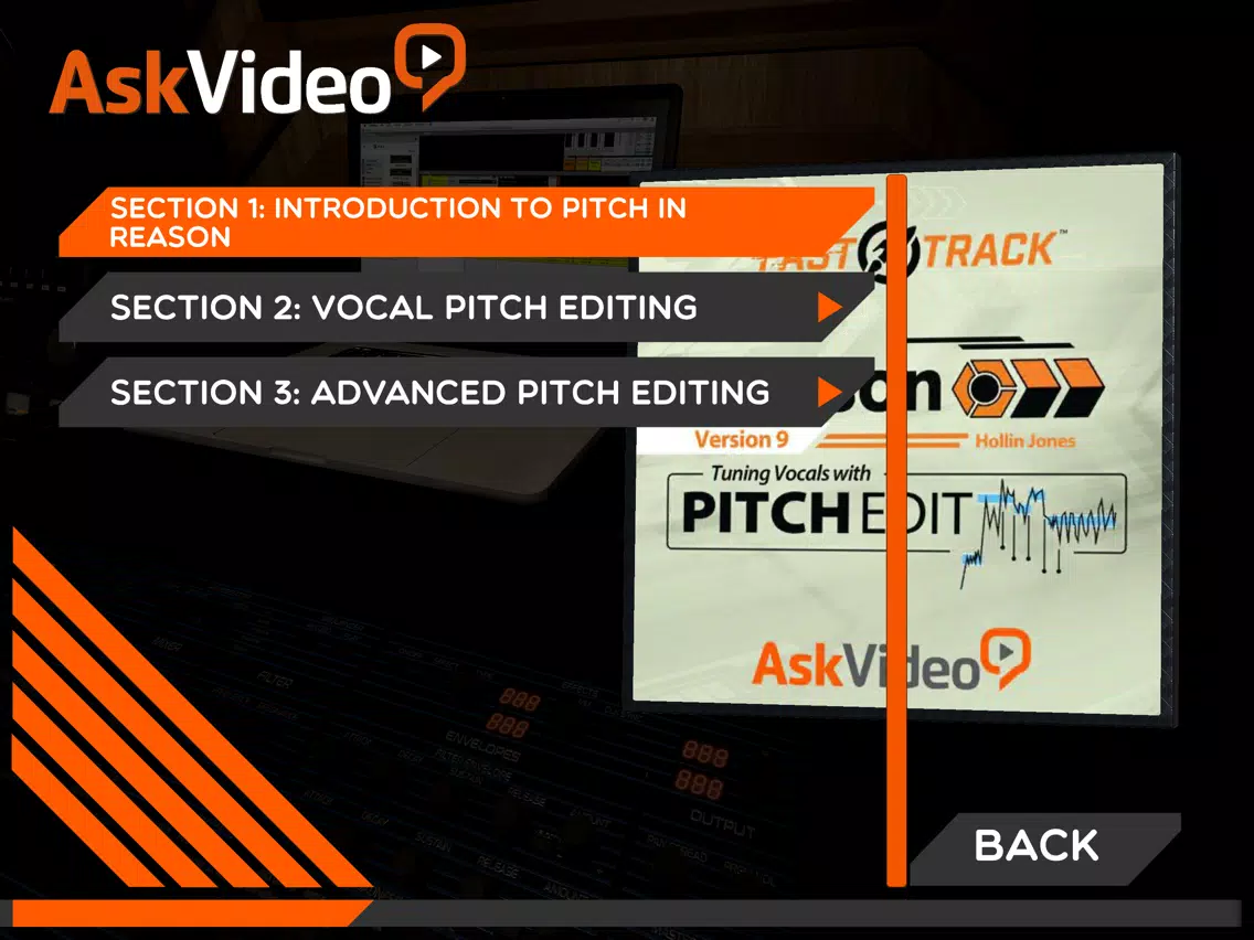 Pitch Editing Course By AV iPad Screenshots