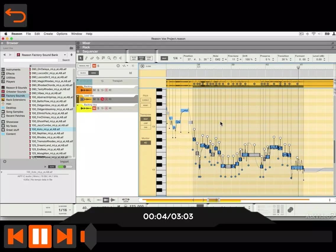 Pitch Editing Course By AV iPad Screenshots