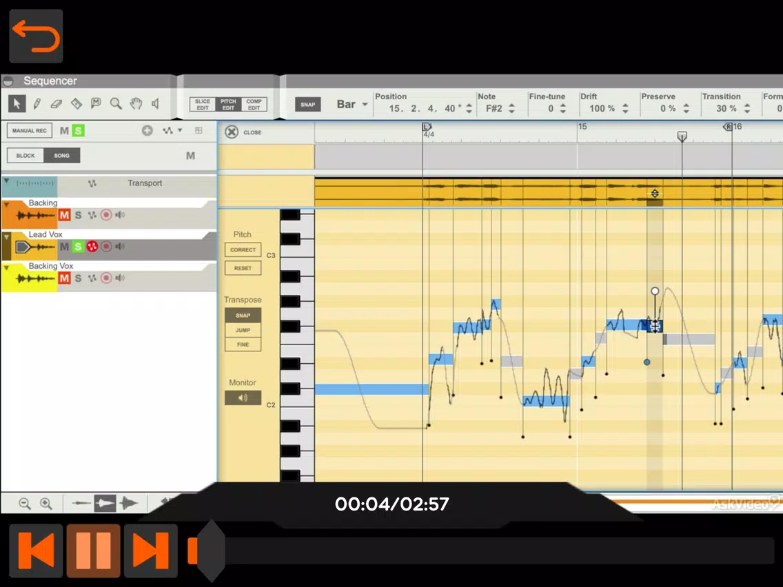 Pitch Editing Course By AV iPad Screenshots