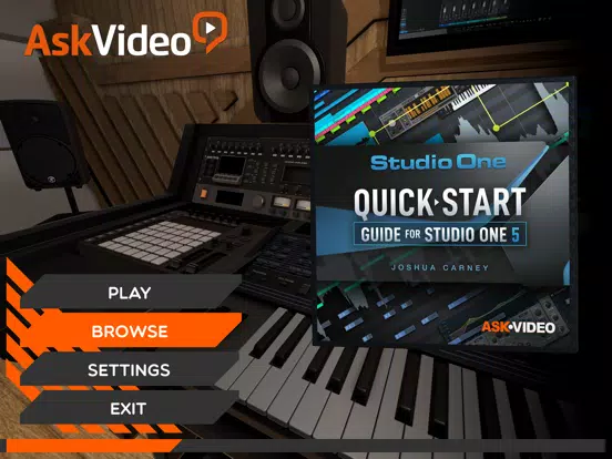 Start Guide for Studio One 5 iPad Screenshots