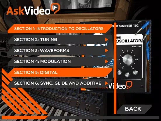 The Oscillator Course by A.V. iPad Screenshots