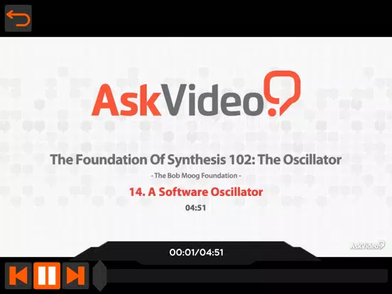 The Oscillator Course by A.V. iPad Screenshots