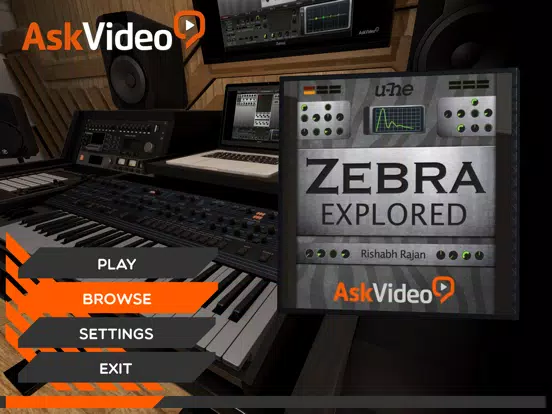 Zebra Course by Ask.Video iPad Screenshots