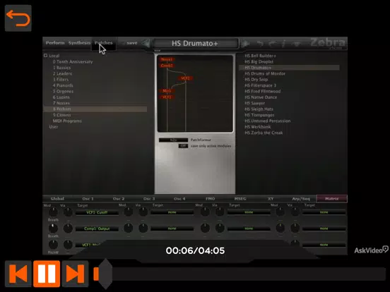 Zebra Course by Ask.Video iPad Screenshots