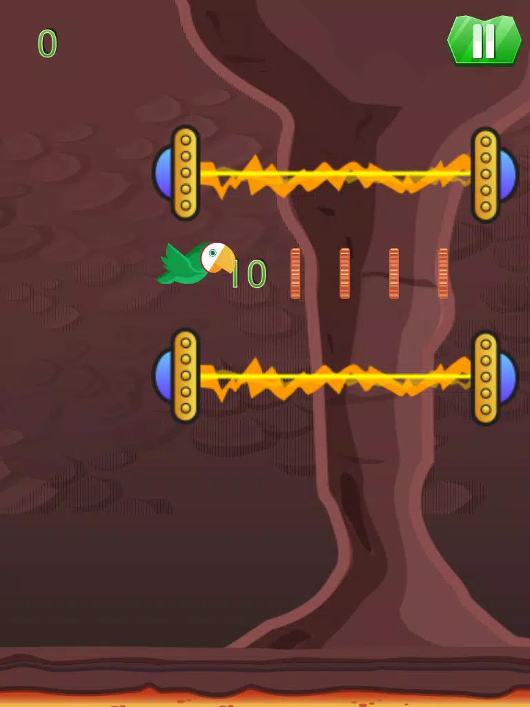 Flappy Parrot Free iPad  Ekran Görüntüleri