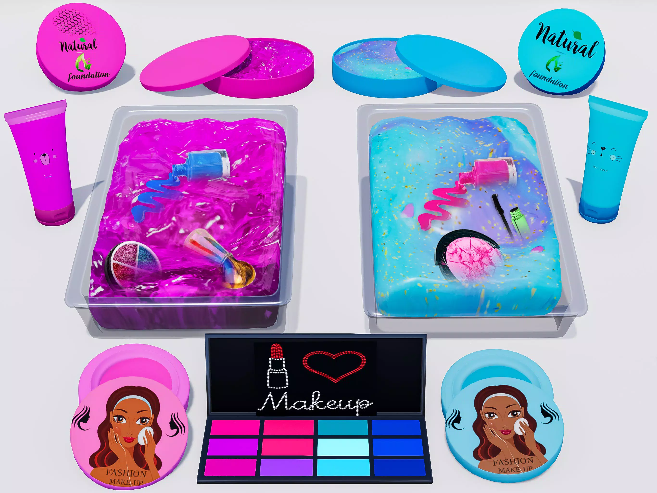 Makeup Slime Maker DIY ASMR Screenshots