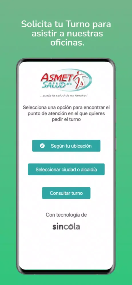 Asmet Salud EPS Screenshots