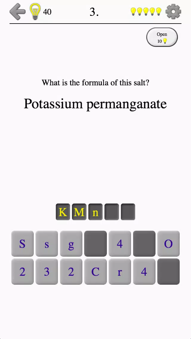 Inorganic Acids, Ions & Salts Screenshots