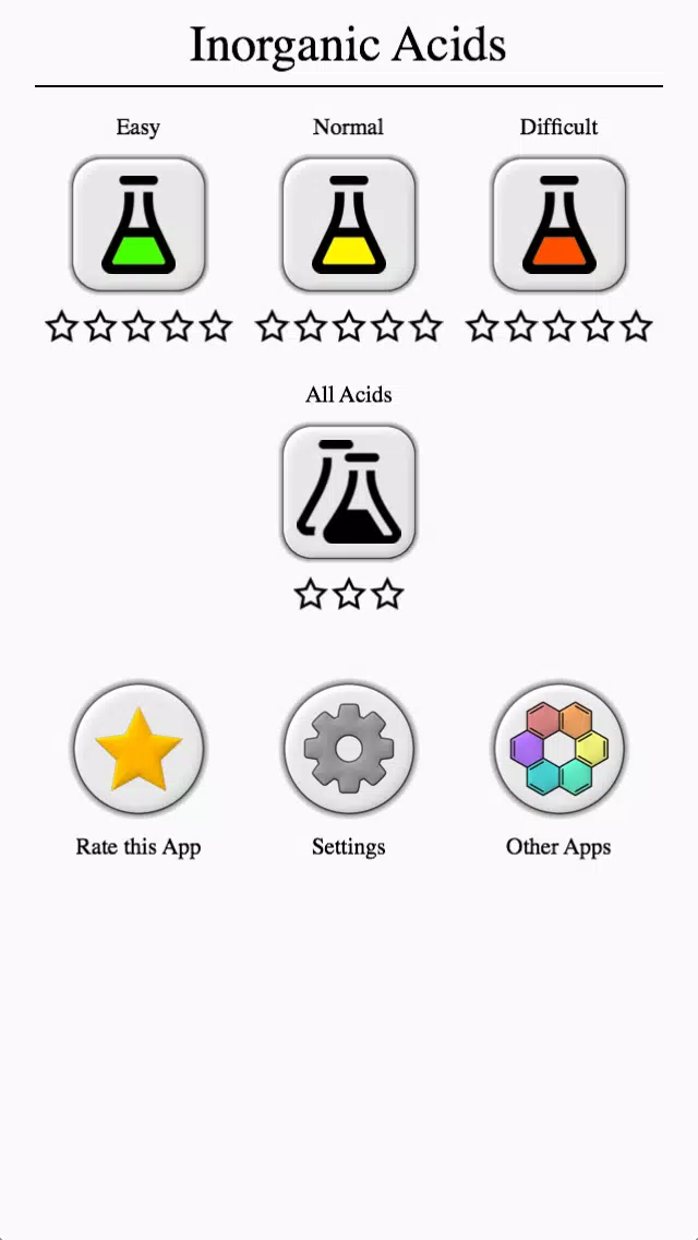 Inorganic Acids, Ions & Salts Screenshots