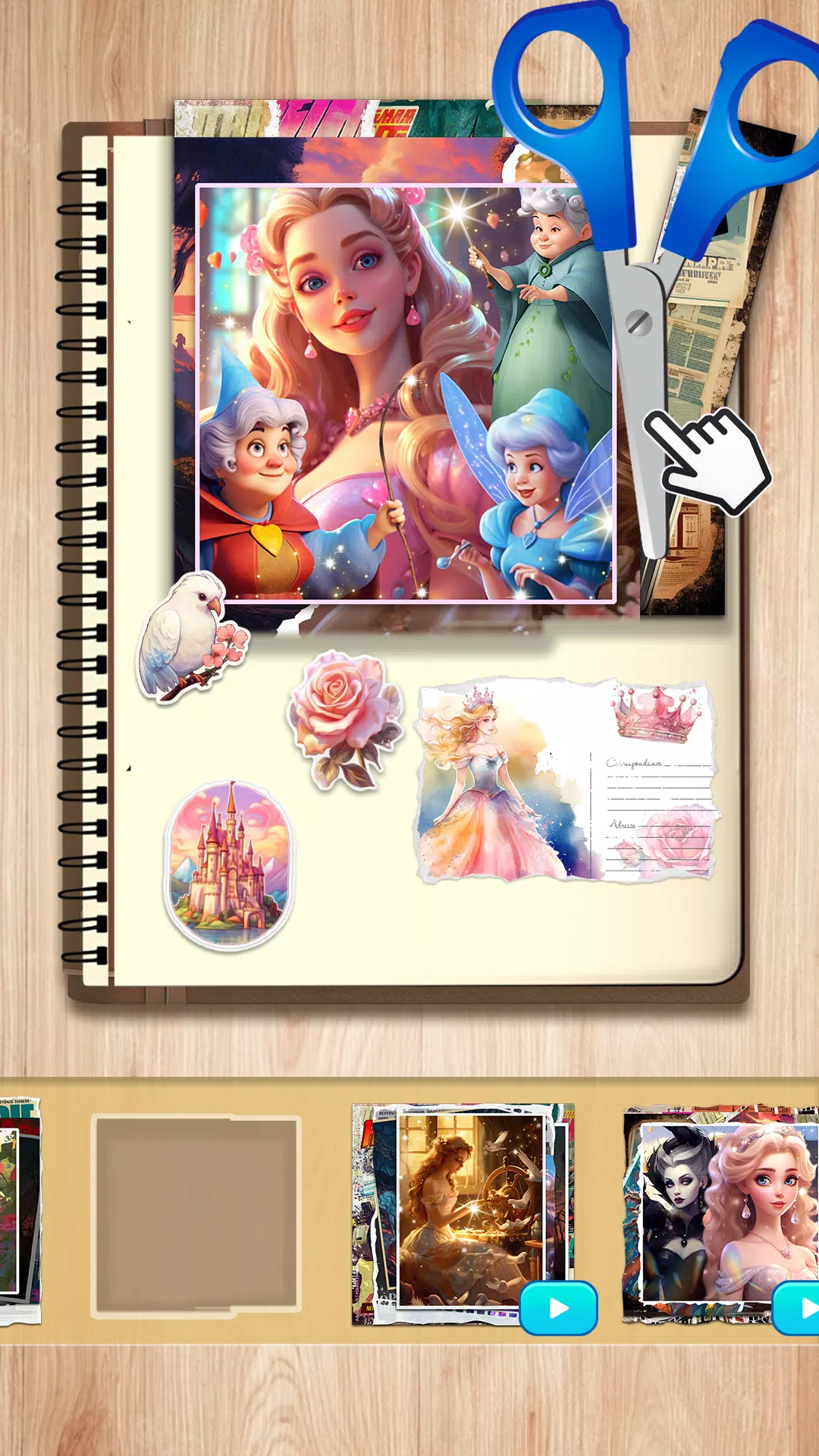 ASMR Scrapbook Screenshots