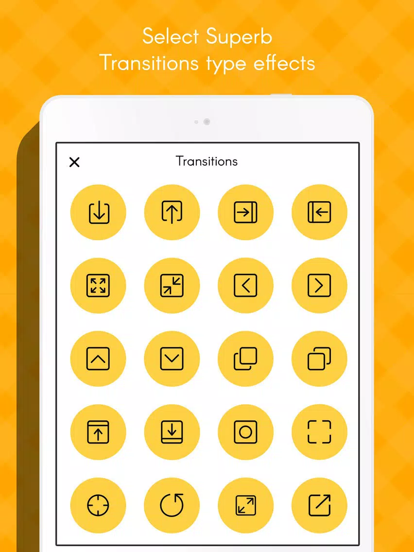 Slide maker : photo to video maker and slide show iPad Screenshots