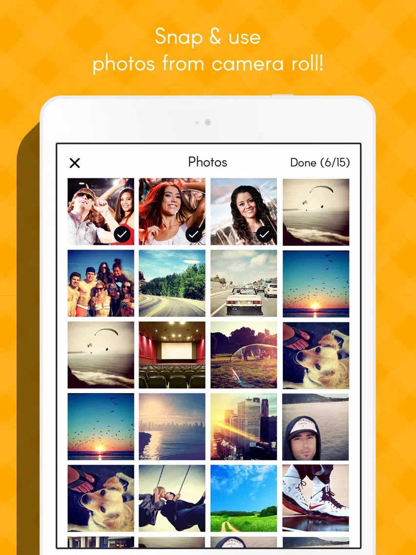 Slide maker : photo to video maker and slide show iPad Screenshots