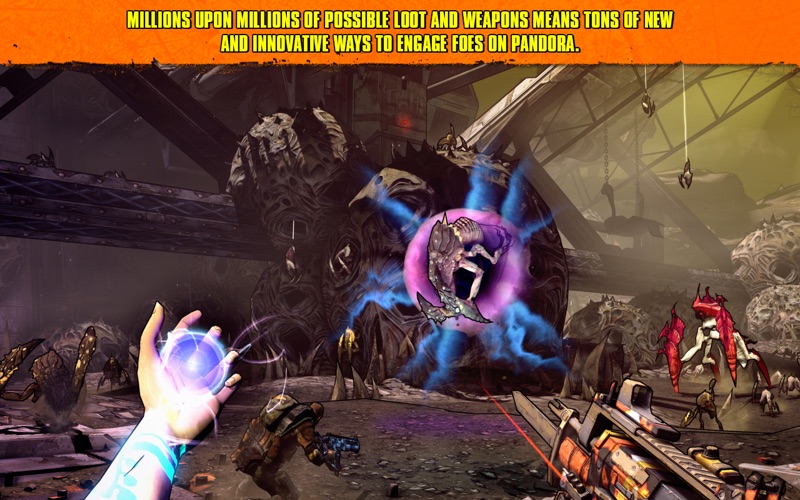 Capturas de tela do Borderlands 2