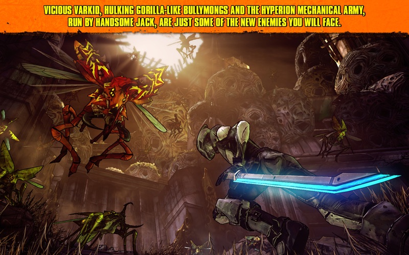 Capturas de tela do Borderlands 2