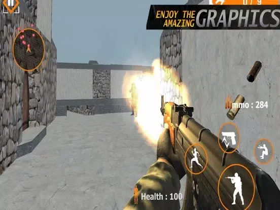 Frontline Army Shooter iPad  Screenshots