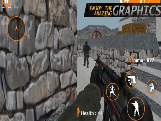 Ảnh chụp màn hình của Frontline Army Shooter iPad 