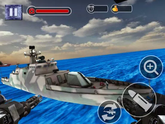 Capturas de tela do Gunship Battle Gunner 2017 iPad 