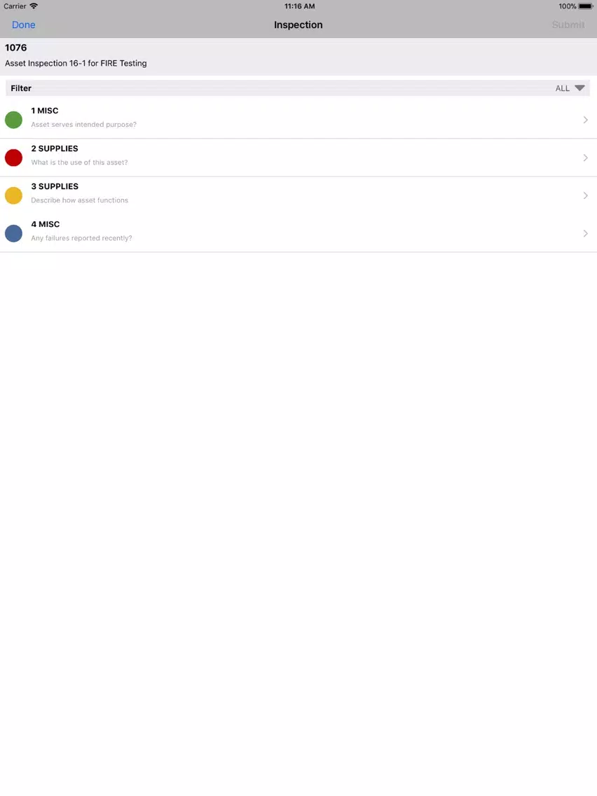 FiRE 9.3 Asset Management iPad Screenshots