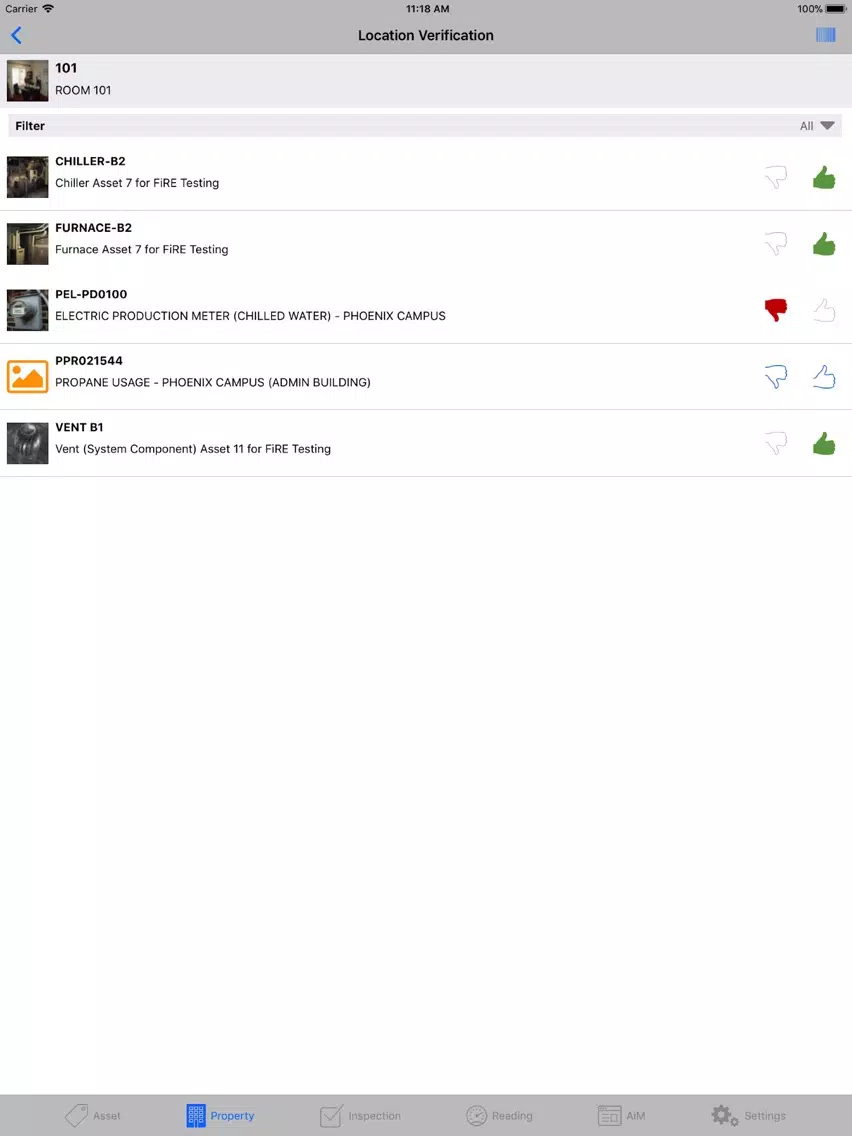 FiRE 9.3 Asset Management iPad Screenshots