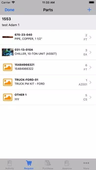 Go 11.0 Purchasing Screenshots