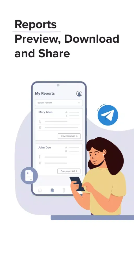 Assure Pathlabs Screenshots