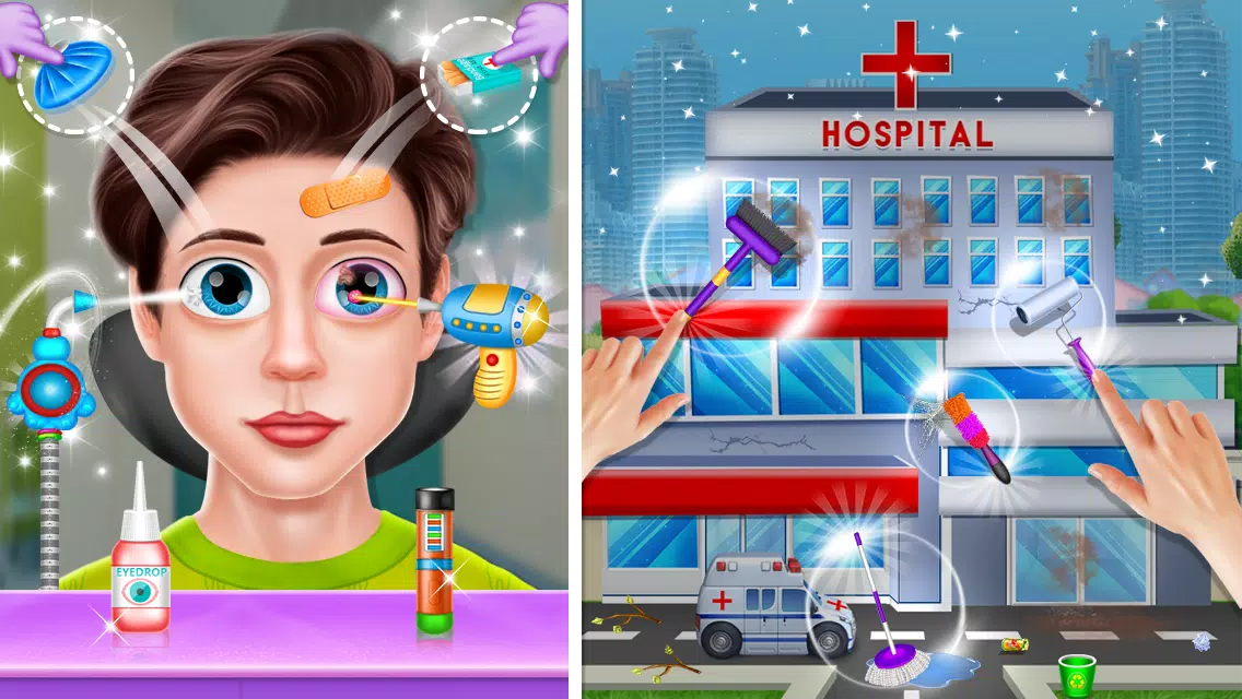 Eye Doctor Surgery Hospital Screenshots