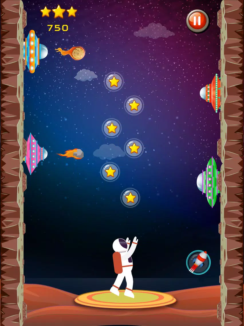 Spaceman : Super Endless Jump iPad Screenshots