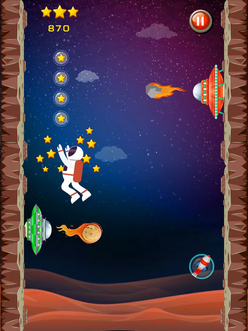 Spaceman : Super Endless Jump iPad Screenshots