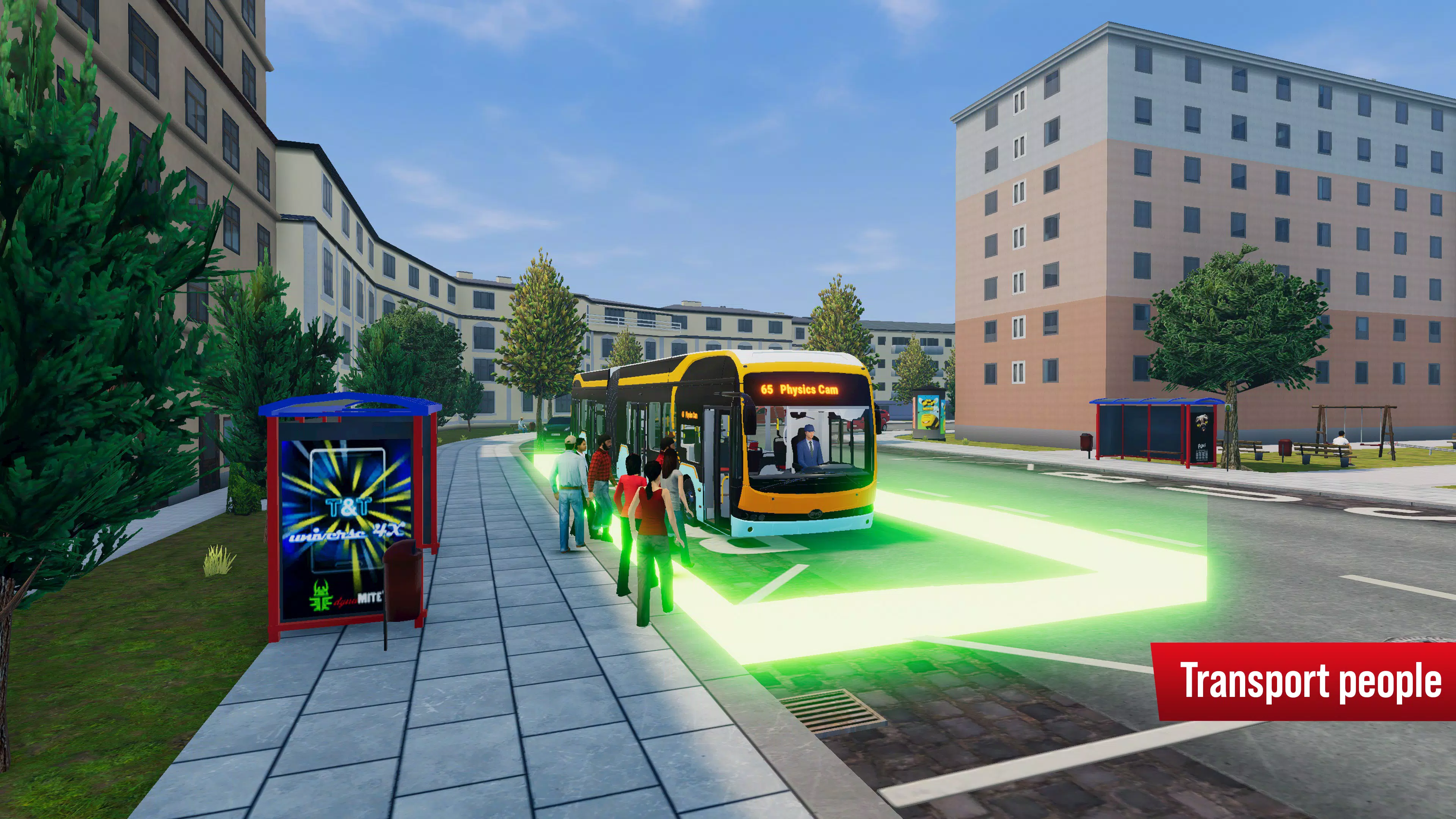 Bus Simulator City Ride Lite Screenshots
