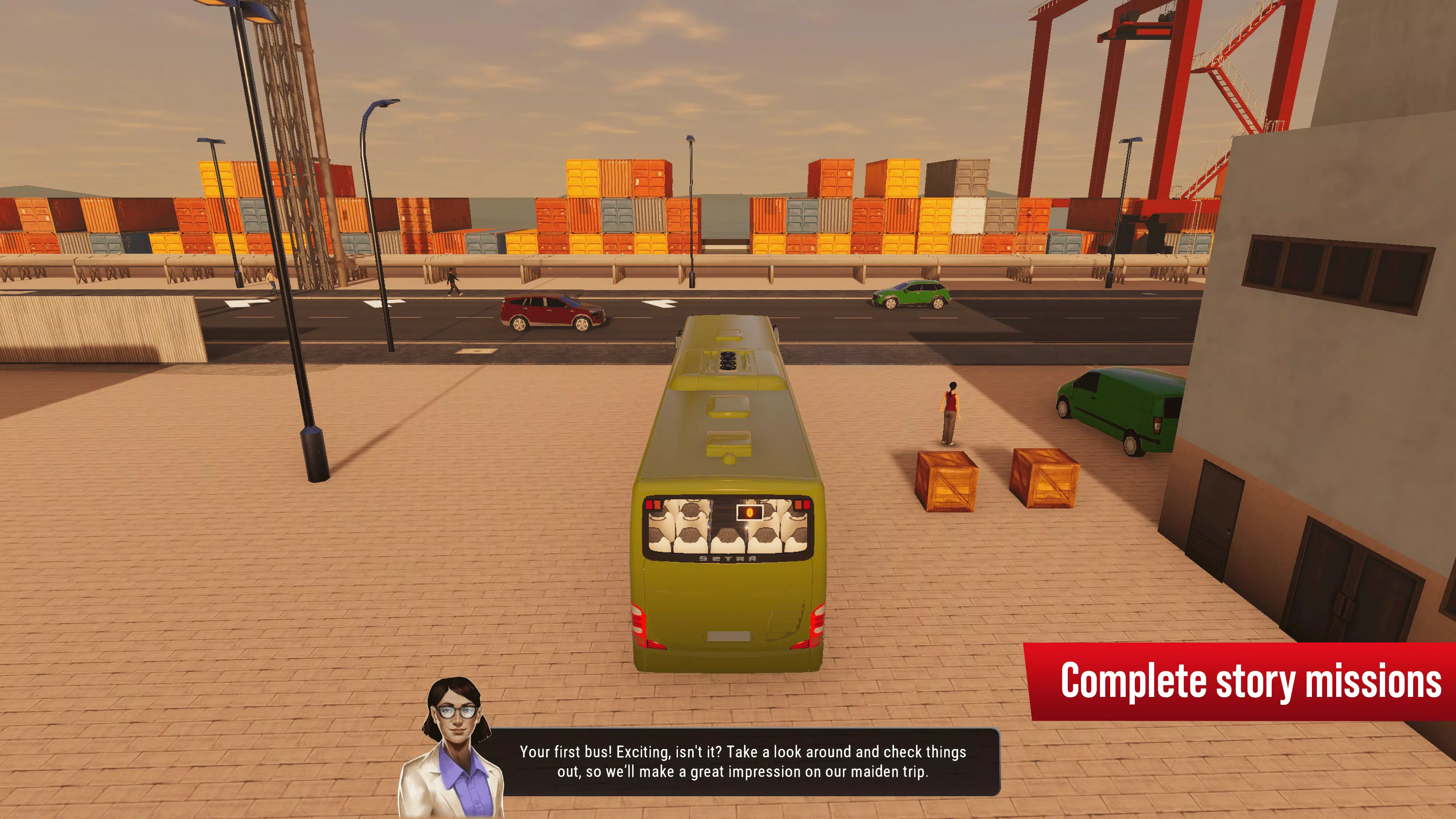 Bus Simulator City Ride Lite Screenshots