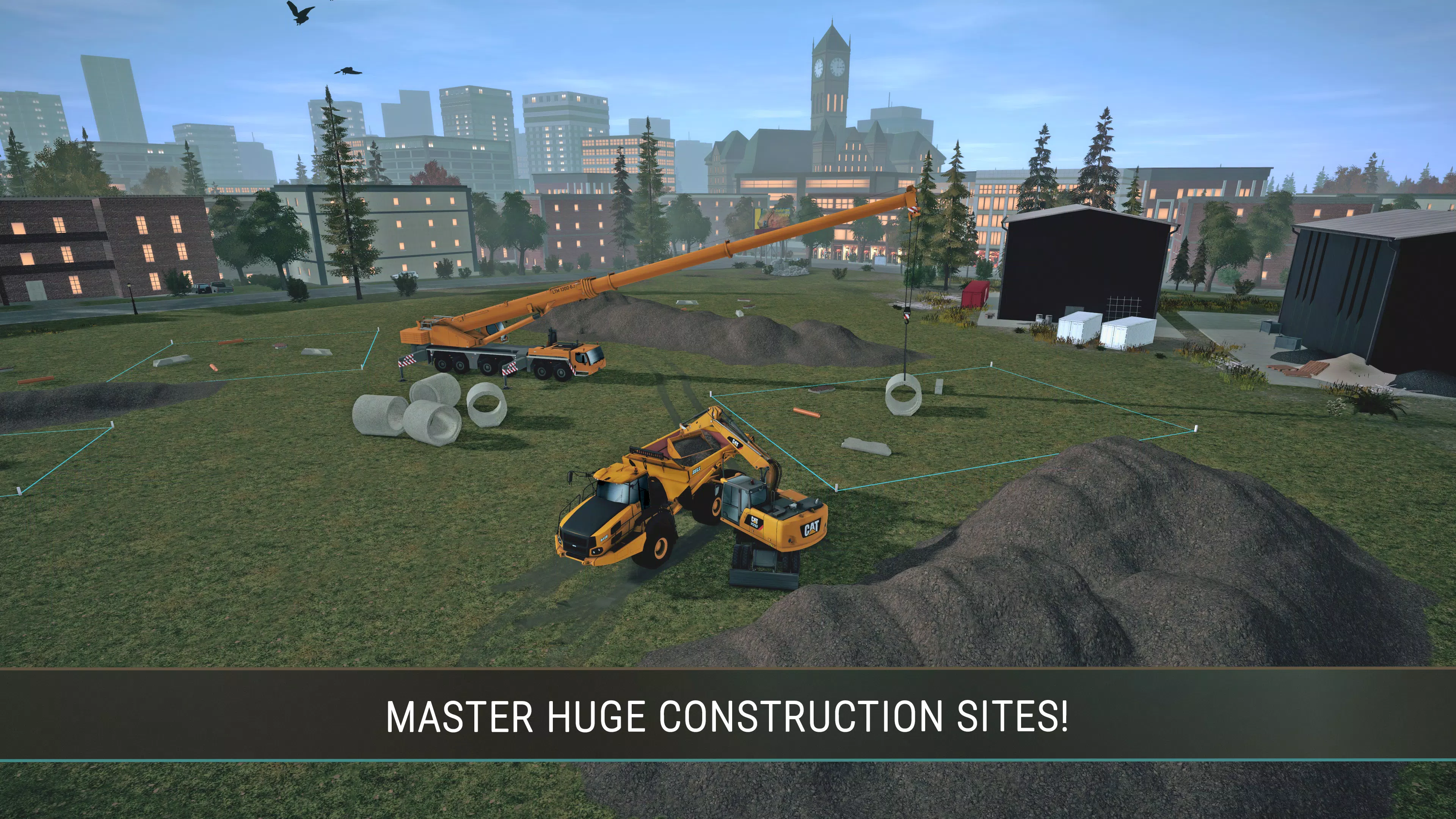 Construction Simulator 4 Lite Screenshots