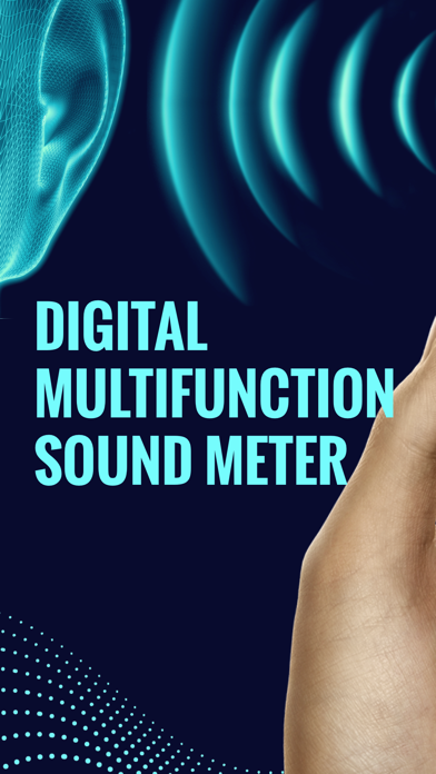 dBPocket Digital Decibel Meter Screenshots