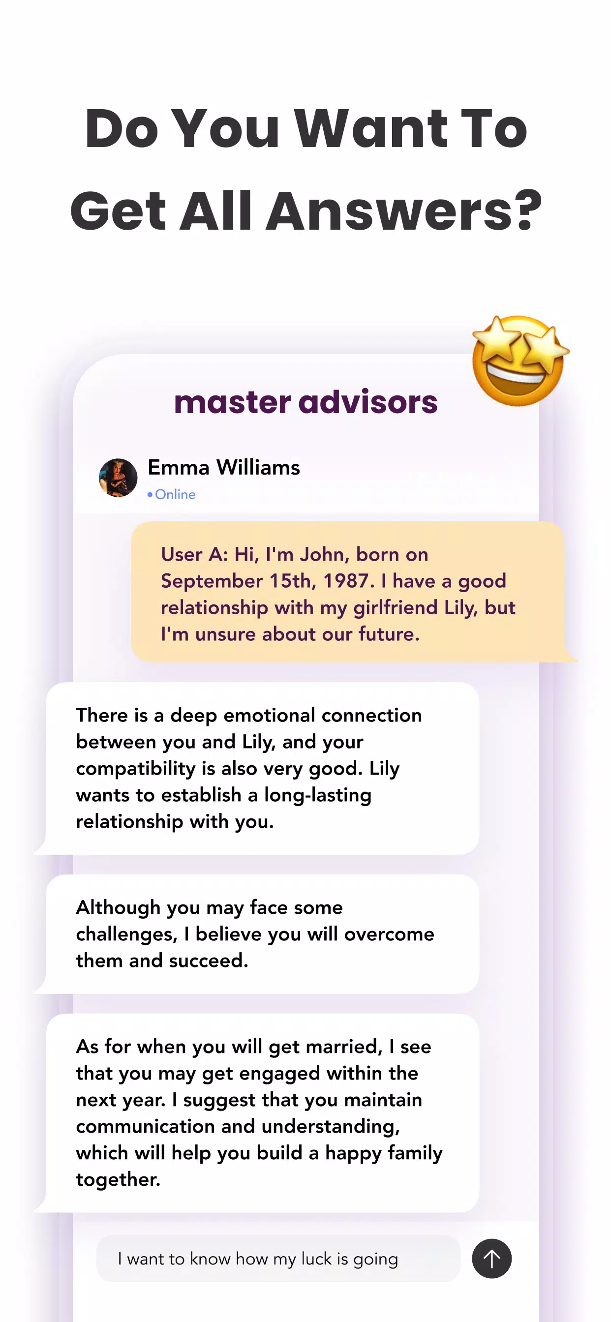 Screenshot di AstroGuru