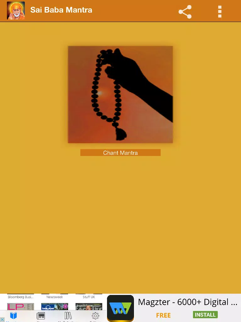 Shirdi Sai Baba Mantra iPad Screenshots