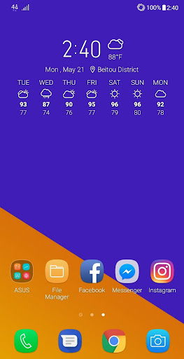 ASUS Weather Screenshots