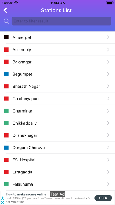 HMR Hyderabad Metro Screenshots