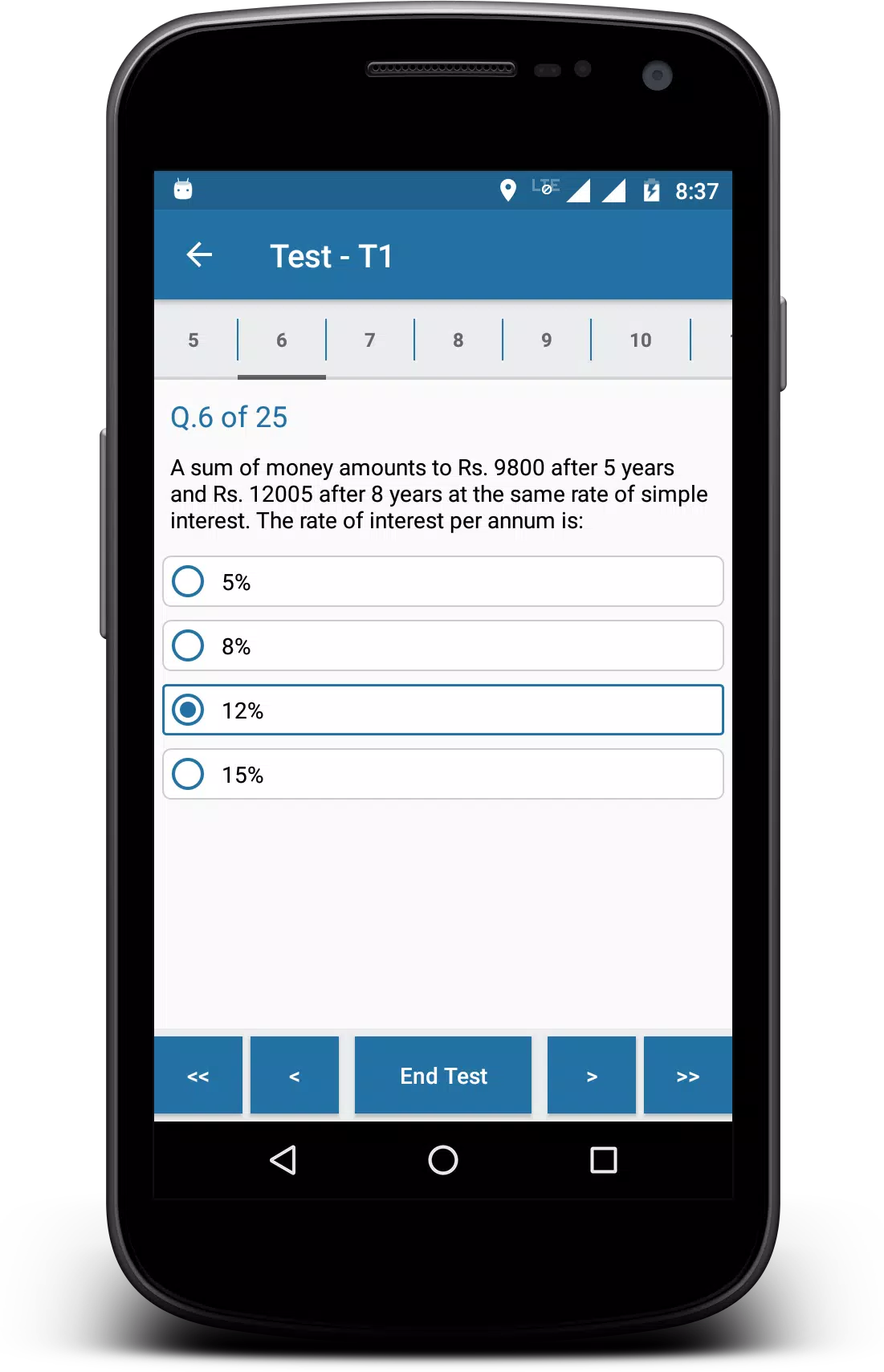 IQ Test Preparation Screenshots