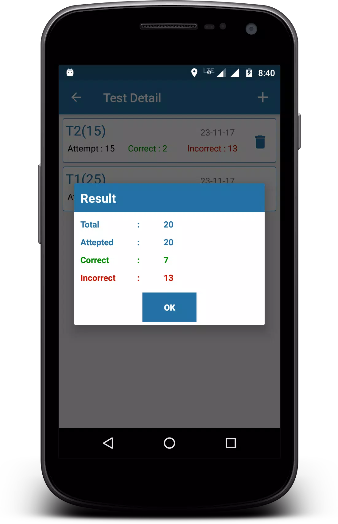 IQ Test Preparation Screenshots