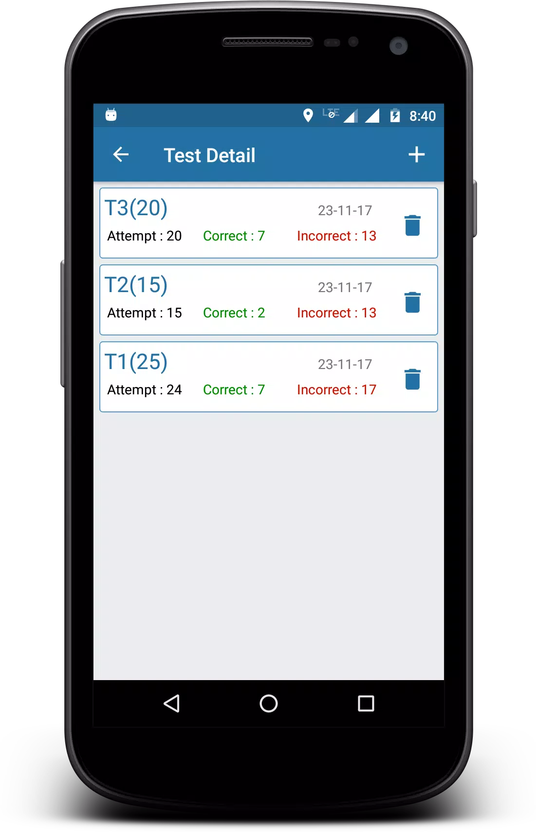 IQ Test Preparation Screenshots