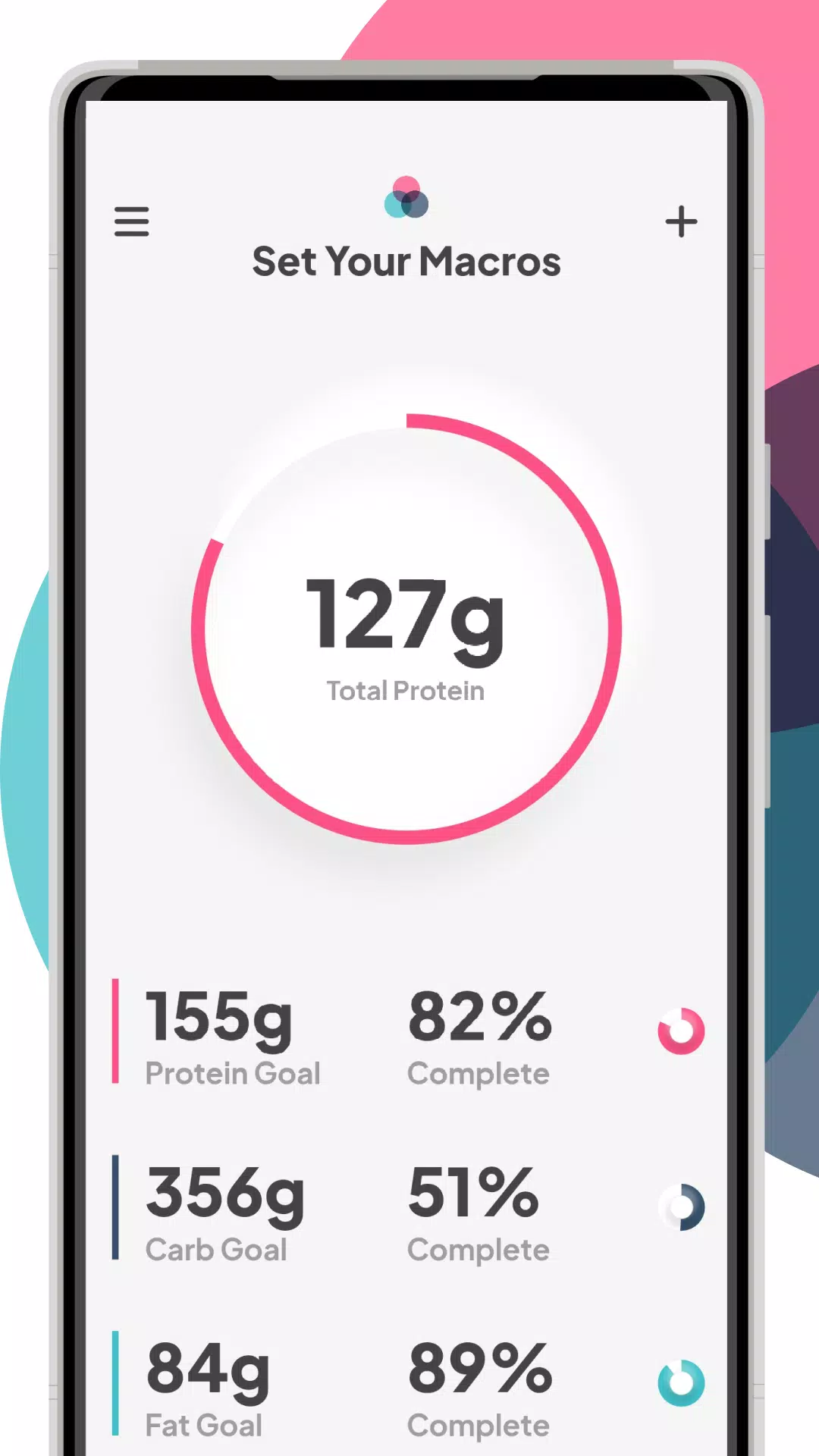 Balance - Macro Tracker Screenshots