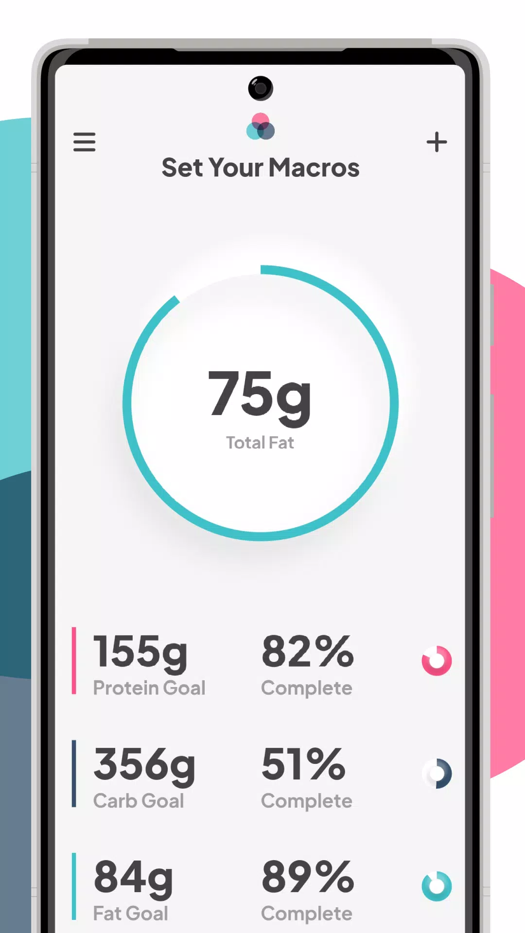 Balance - Macro Tracker Screenshots