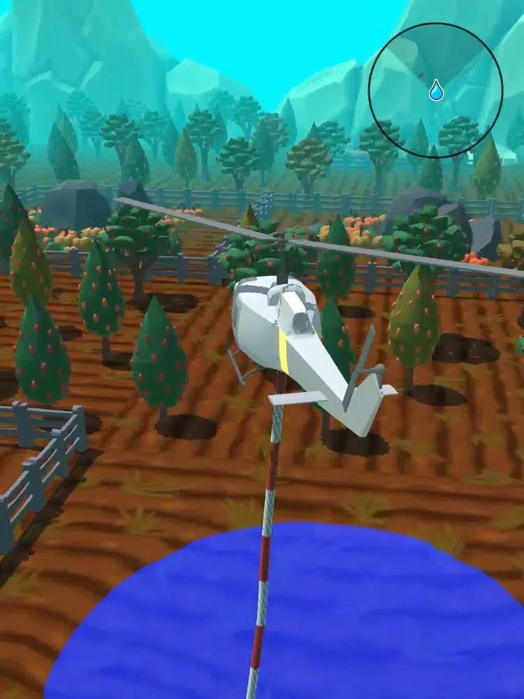 Ảnh chụp màn hình của Fire Helicopter - Fire Mission iPad 